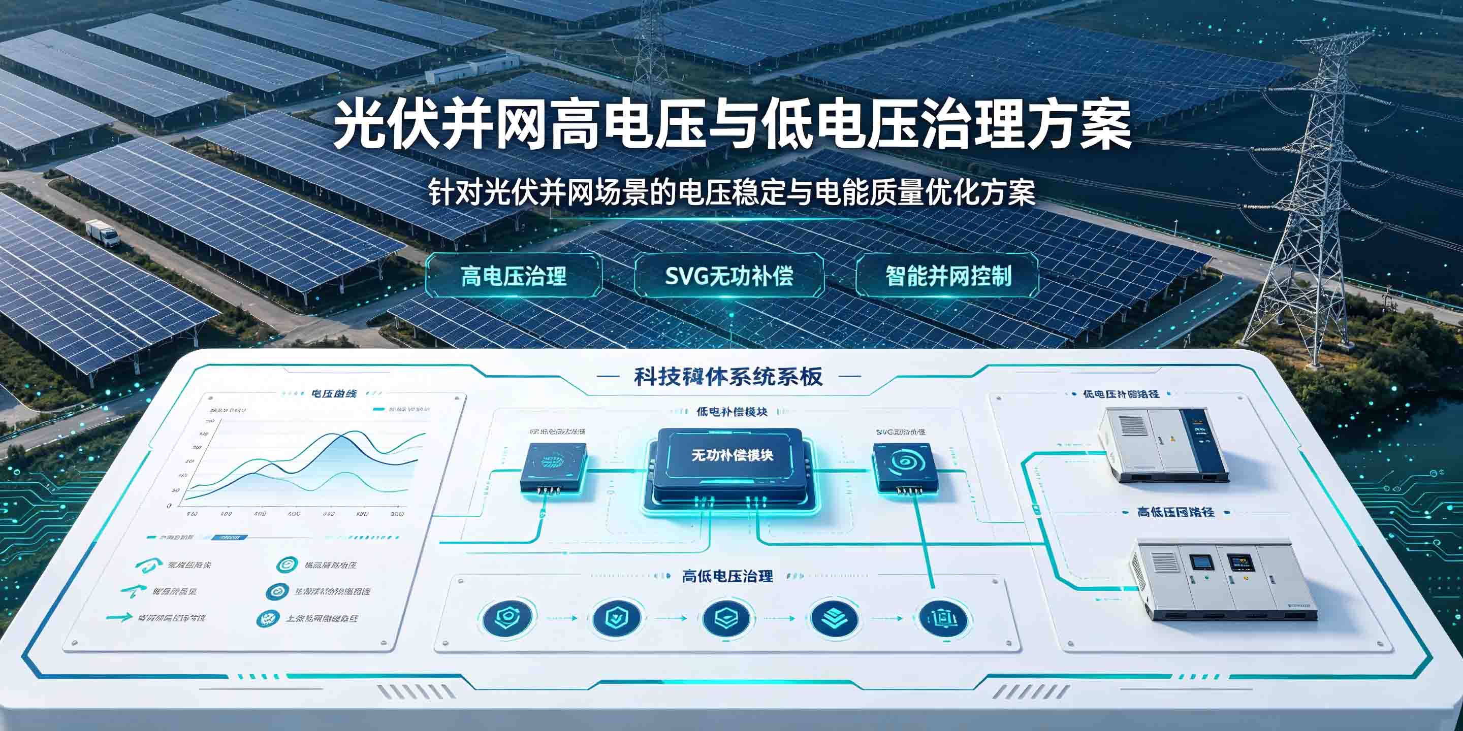 光伏并网高电压与低电压治理方案