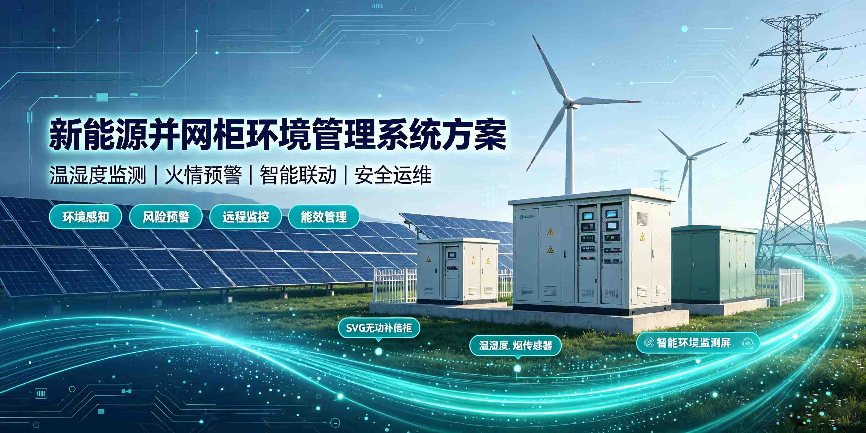 新能源并网柜环境管理系统方案